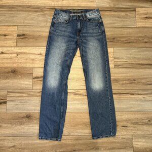 Men's American Eagle AE Original Straight Denim Jeans SZ 30x34 Blue Cotton